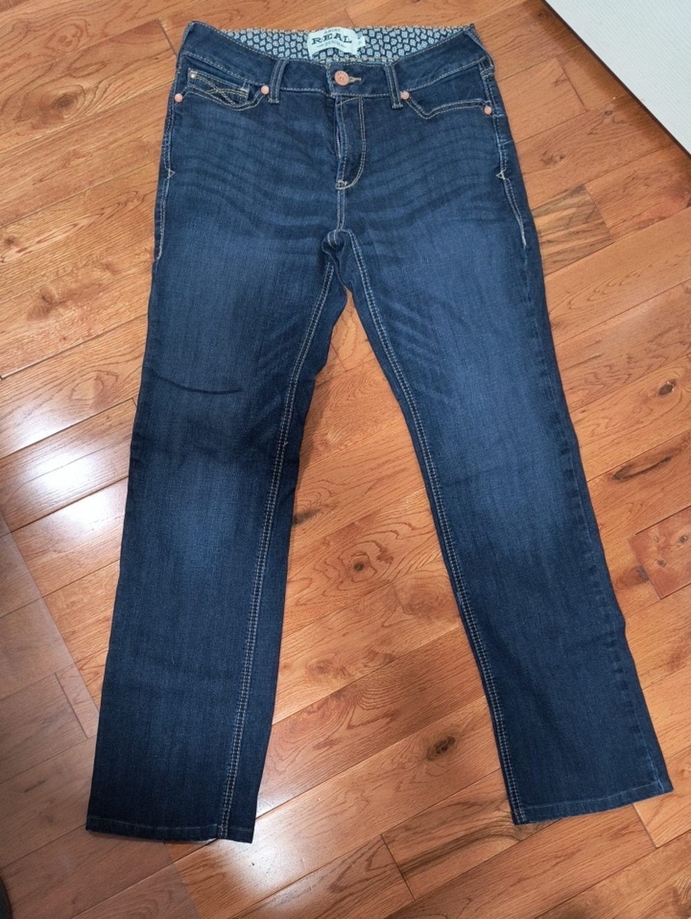 Ariat Men's Dark Blue Straight Jeans